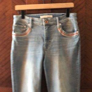 Ella Moss Slim Straight Crop Jean